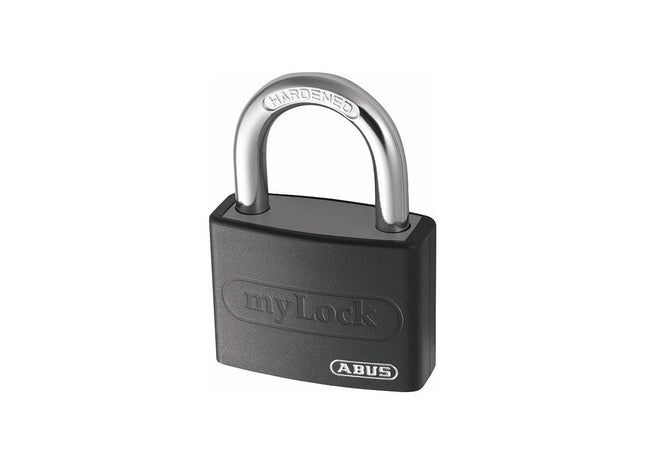 Abus Mechanical T65AL/40mm My Lock Aluminium Padlock Black ABUS Mechanical - RockBottom Northampton 