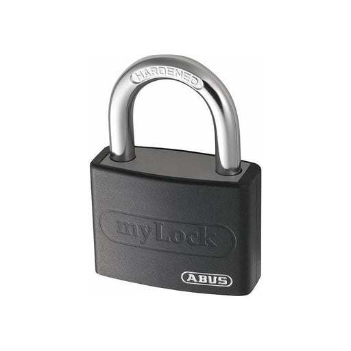 Abus Mechanical T65AL/40mm My Lock Aluminium Padlock Black ABUS Mechanical - RockBottom Northampton 