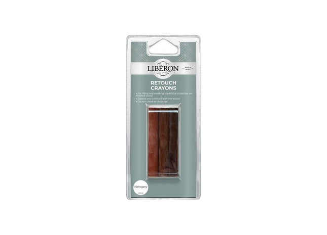 Liberon Retouch Crayons Mahogany (3 Pack) Liberon - RockBottom Northampton