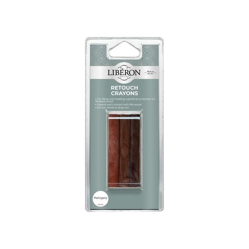 Liberon Retouch Crayons Mahogany (3 Pack) Liberon - RockBottom Northampton