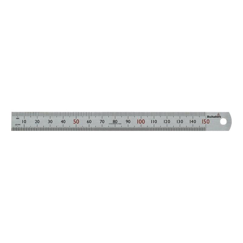 Hultafors STL 150 Stainless Steel Ruler 150mm Hultafors - RockBottom Northampton