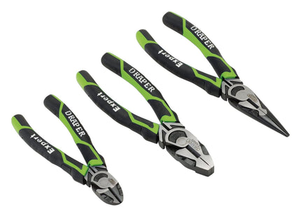 Draper High Leverage Plier Set, Green (3 Piece) 28035 Draper - Town Tools 