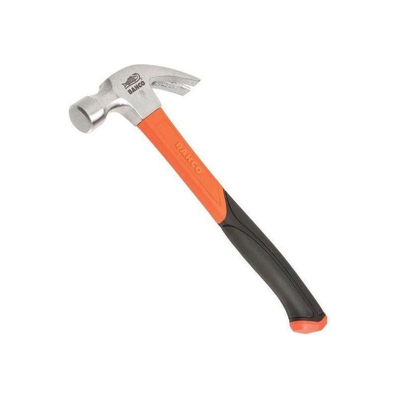 Bahco 428 Curved Fibreglass Claw Hammer 454g (16oz) Bahco - RockBottom Northampton