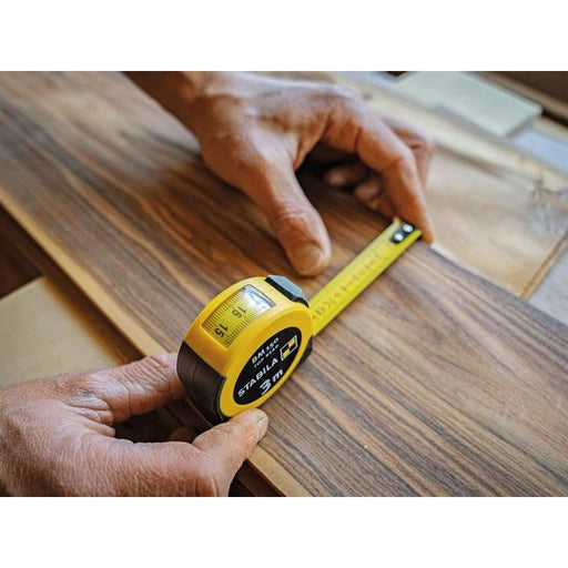 Stabila BM150 Top Read Pocket Tape 3m (Width 16mm) (Metric only) Stabila - RockBottom Nothampton