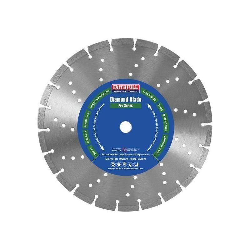 Faithfull Professional Diamond Blade 125 x 22mm Faithfull - RockBottom Northampton
