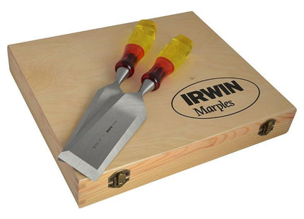 Irwin® Marples® M373 Bevel Edge Chisel Splitproof Handle Set, 8 Piece IRWIN® Marples® - RockBottom Northampton