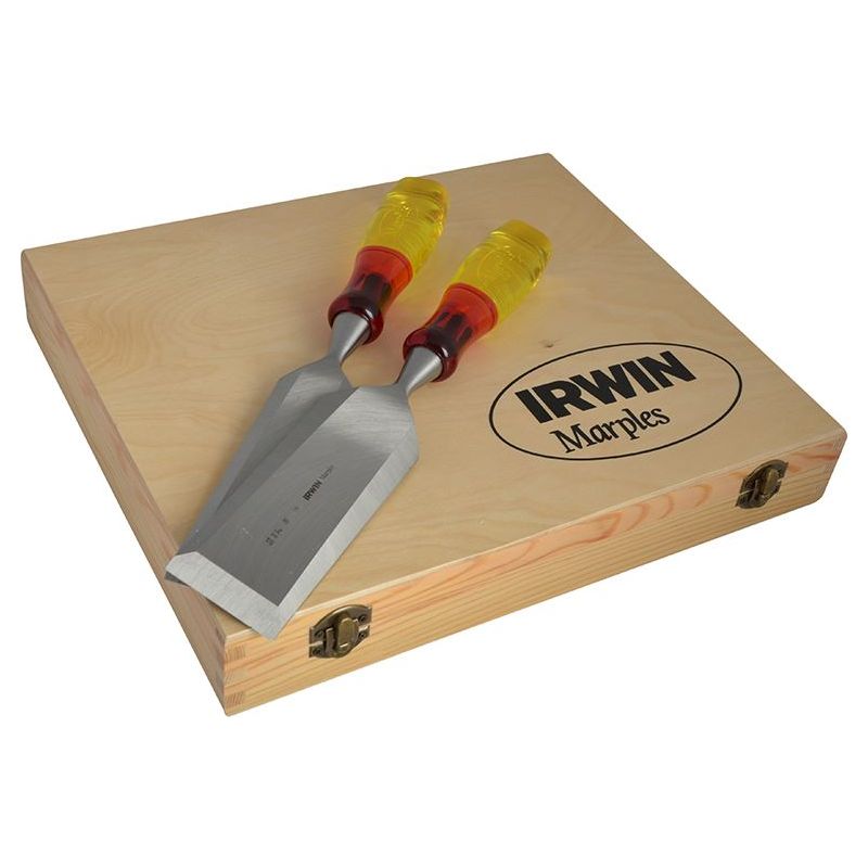 Irwin® Marples® M373 Bevel Edge Chisel Splitproof Handle Set, 8 Piece IRWIN® Marples® - RockBottom Northampton