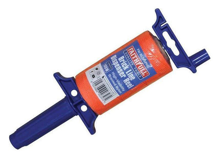 Faithfull Brick Line Dispenser Reel with Hi-Vis Line 100m (330ft) Faithfull - RockBottom Northampton