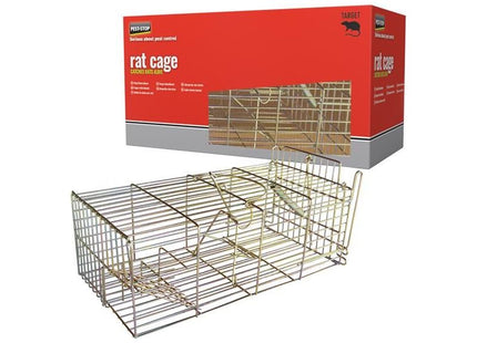 Pest-Stop (Pelsis Group) Rat Cage Trap 14in Pest-Stop (Pelsis Group) - RockBottom Nothampton