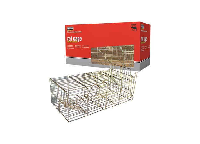 Pest-Stop (Pelsis Group) Rat Cage Trap 14in Pest-Stop (Pelsis Group) - RockBottom Nothampton