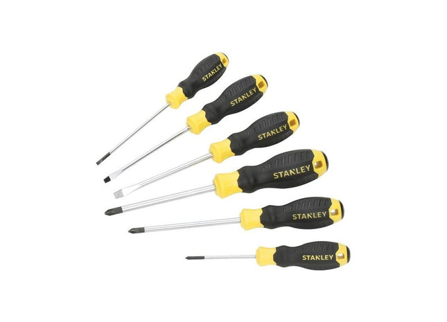 Stanley® Hand Tools CUSHION GRIP™ Screwdriver Set, 6 Piece STANLEY® Hand Tools - RockBottom Nothampton
