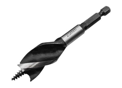 Faithfull Tri-Point Speed Auger Bit 20mm Stubby Faithfull - RockBottom Northampton