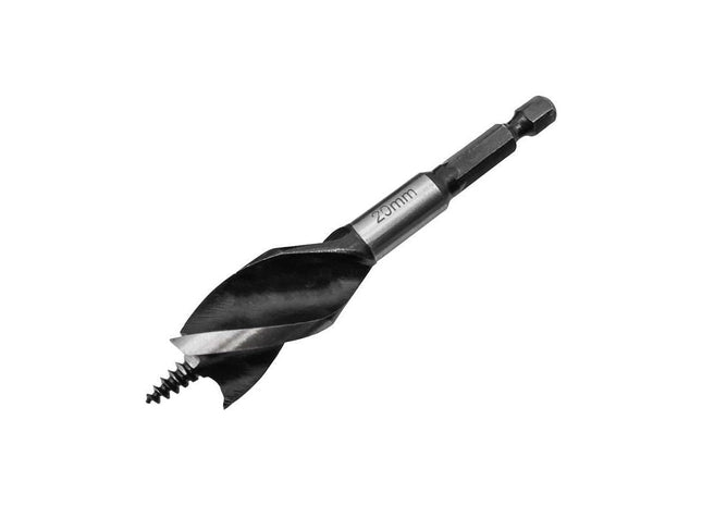 Faithfull Tri-Point Speed Auger Bit 20mm Stubby Faithfull - RockBottom Northampton