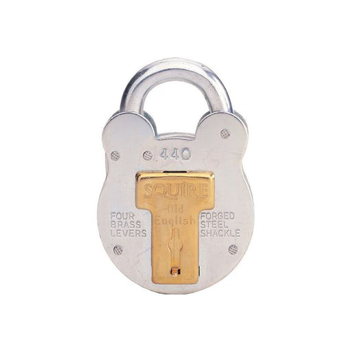 Squire 440 Old English Padlock with Steel Case 51mm Squire - RockBottom Nothampton