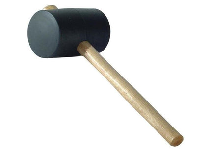 Faithfull Rubber Mallet - Black 567g (20oz) Faithfull - RockBottom Northampton