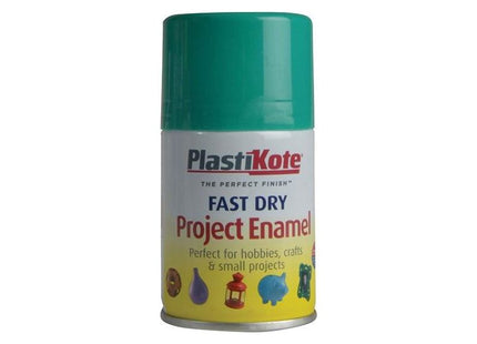 Plastikote Fast Dry Enamel Aerosol Jade 100ml PlastiKote - RockBottom Nothampton