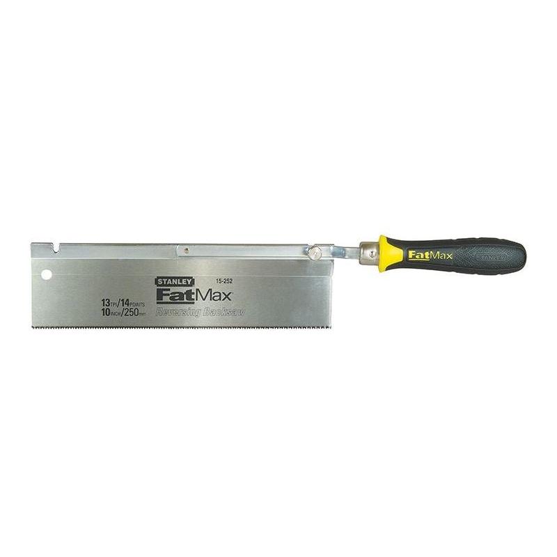 Stanley® Hand Tools FatMax® Reversible Flush Cut Saw 250mm (9.3/4in) 13 TPI STANLEY® Hand Tools - RockBottom Nothampton