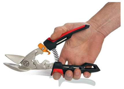 Fiskars PowerGear™ Aviation Snip Offset Left Cut 250mm (10in) Fiskars - RockBottom Northampton