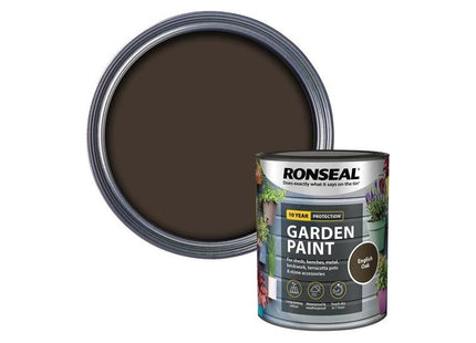 Ronseal Garden Paint English Oak 750ml Ronseal - RockBottom Nothampton