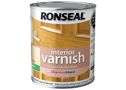Ronseal Interior Varnish Quick Dry Matt Clear 250ml Ronseal - RockBottom Nothampton