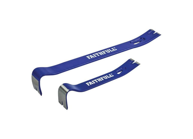 Faithfull Utility Bars Twin Pack 175mm (7in) & 375mm (15in) Faithfull - RockBottom Northampton