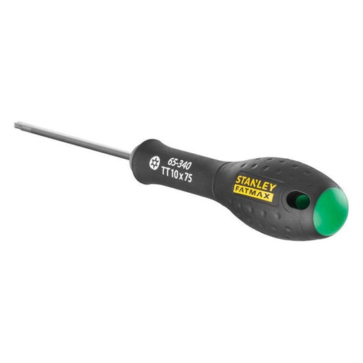 Stanley® Hand Tools FatMax® Screwdriver Tamper-proof TORX Tip TTX10 x 75mm STANLEY® Hand Tools - RockBottom Nothampton