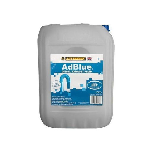 Silverhook AdBlue® Diesel Exhaust Treatment Additive 10Kg Silverhook - RockBottom Nothampton