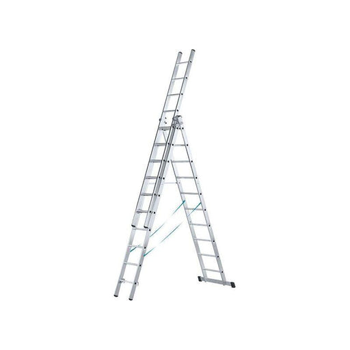 Zarges Skymaster Trade Combination Ladder 3-Part 3 x 9 Rungs Zarges - RockBottom Northampton