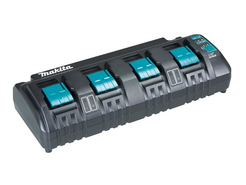 Makita DC18SF 4 Port LXT Multi Charger 240V Makita - RockBottom Northampton 