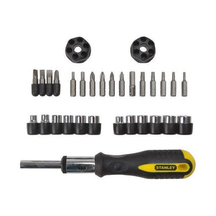 Stanley® Hand Tools Ratchet Screwdriver Set of 29 STANLEY® Hand Tools - RockBottom Nothampton