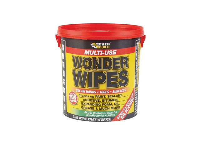 Everbuild Sika Giant Wonder Wipes (Tub 300) Everbuild Sika - RockBottom Northamptin