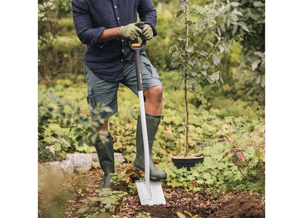 Fiskars Xact™ Telescopic Pointed Spade Fiskars - RockBottom Northampton