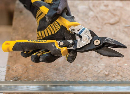 Stanley® Hand Tools FatMax® Yellow Ergo Aviation Snips Straight Cut 250mm (10in) STANLEY® Hand Tools - RockBottom Nothampton