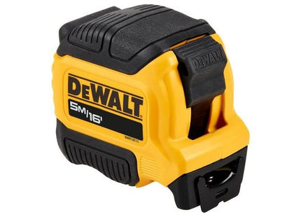 Dewalt Compact Series Tape Measure 5m/16ft (Width 28mm) Dewalt - RockBottom Northampton