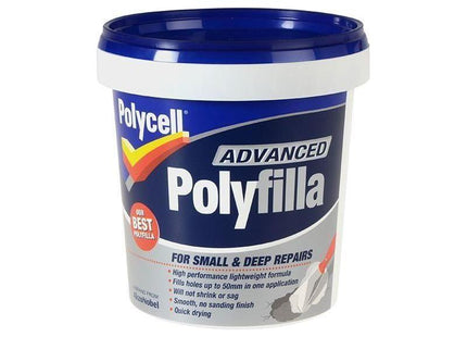 Polycell Polyfilla Advance All In One Tub 600ml Polycell - RockBottom Nothampton