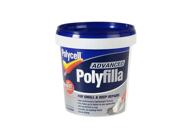 Polycell Polyfilla Advance All In One Tub 600ml Polycell - RockBottom Nothampton