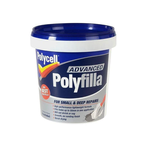Polycell Polyfilla Advance All In One Tub 600ml Polycell - RockBottom Nothampton