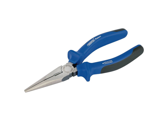 Draper Heavy Duty Soft Grip Long Nose Pliers, 160mm 68887 Draper - Town Tools 