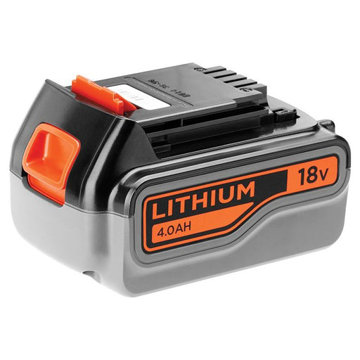 Black + Decker BL4018 Slide Battery Pack 18V 4.0Ah Li-Ion BLACK + DECKER - RockBottom Northampton