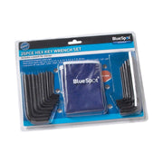 Bluespot Tools Metric & Imperial Hexagon Key Pouch Set, 25 Piece BlueSpot Tools - RockBottom Northampton