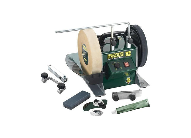 Record Power WG250 250mm (10in) Whetstone Grinder 160W 240V Record Power - RockBottom Nothampton