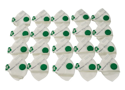 Draper FFP3 Fold Flat Mask SI MOD, White (Pack of 20) 20628 Draper - Town Tools 