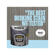 Ronseal Ultimate Protection Decking Stain Stone Grey 2.5 litre Ronseal - RockBottom Nothampton