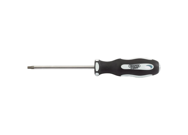 Draper TX-STAR Security Soft Grip Screwdriver, T20T x 100mm 35143 Draper - Town Tools 
