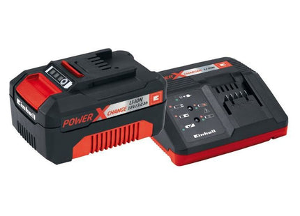 Einhell Power X-Change Battery & Charger Starter Kit 18V 1 x 3.0Ah Li-ion Einhell - RockBottom Northamptin