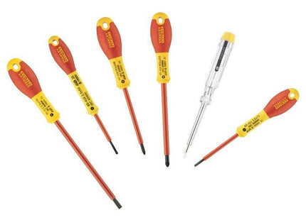 Stanley® Hand Tools FatMax® VDE Insulated Screwdriver Set, 6 Piece STANLEY® Hand Tools - RockBottom Nothampton
