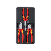 Knipex Elektro VDE Pliers Set, 3 Piece Knipex - RockBottom Northampton
