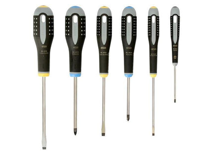 Bahco BE-9882 ERGO™ Screwdriver Set, 6 Piece Bahco - RockBottom Northampton