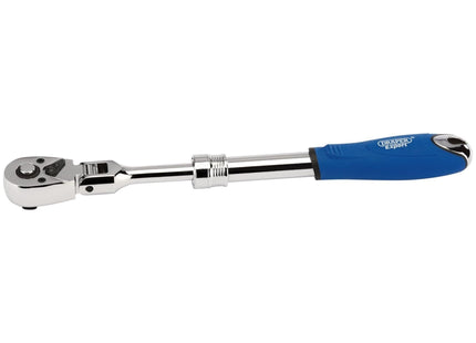 Draper Flexible Head Extending Reversible Ratchet, 3/8" Sq. Dr., 72 Tooth 26810 Draper - Town Tools 