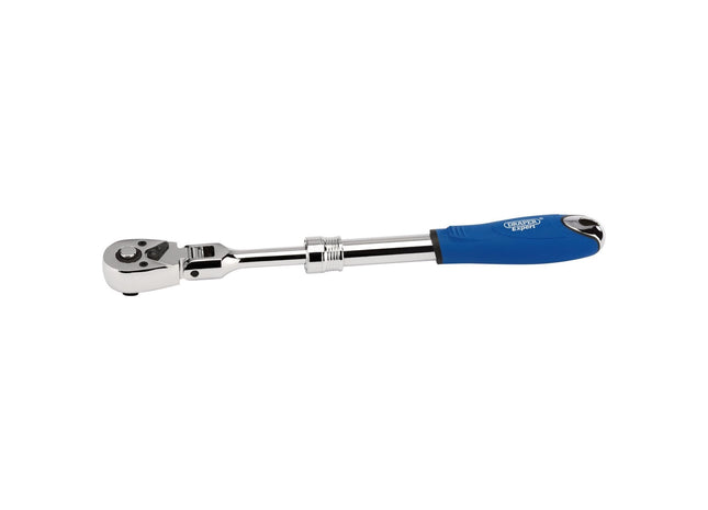 Draper Flexible Head Extending Reversible Ratchet, 3/8" Sq. Dr., 72 Tooth 26810 Draper - Town Tools 